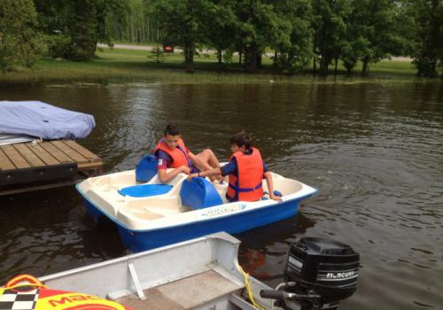 Paddle boats
