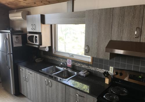Kitchen of cabins 5 and 6